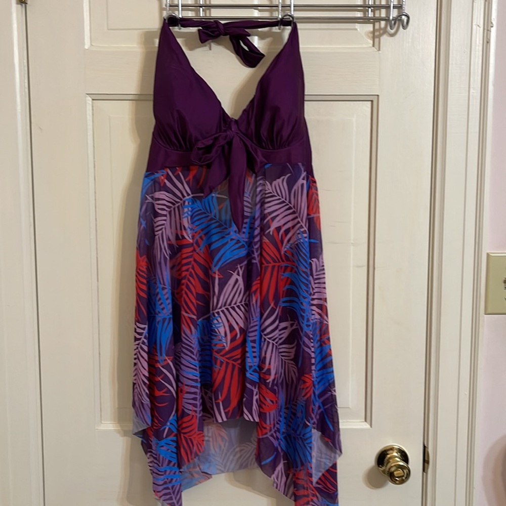 Ladies plus 2 piece Swim dress